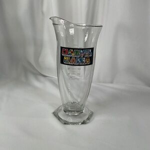 Vintage Marvel Mania Universal Studios Measuring Drinking Glass Pint Beaker